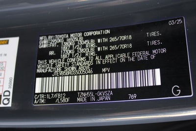 2025 Toyota 4RUNNER HYBRID TRD Off Road