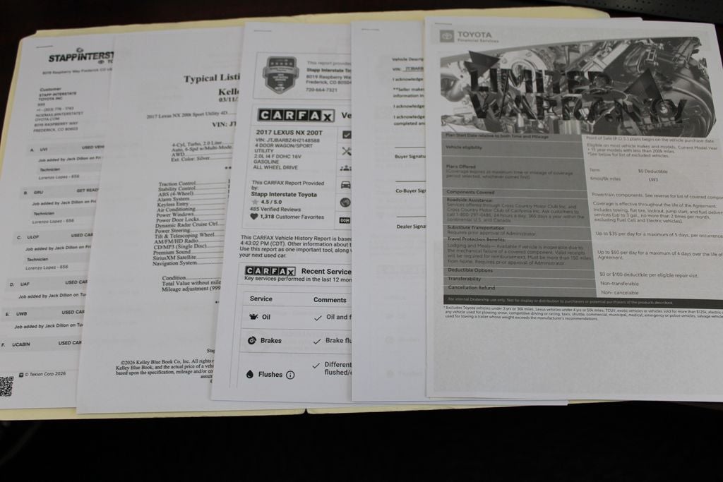 2017 Lexus NX 200t 200t