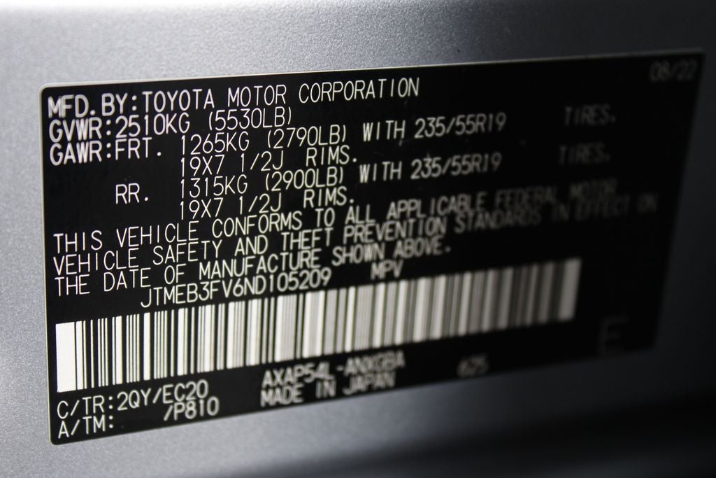 2022 Toyota RAV4 PRIME XSE