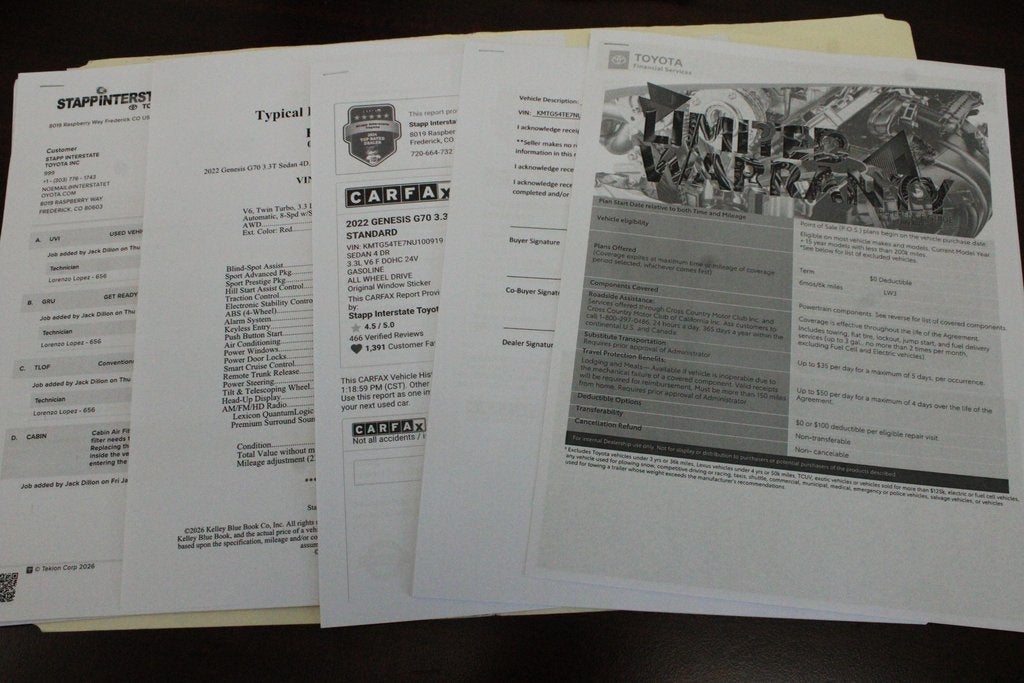 2022 Genesis G70 3.3T