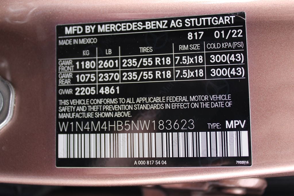 2022 Mercedes-Benz GLB-Class GLB 250 4MATIC®