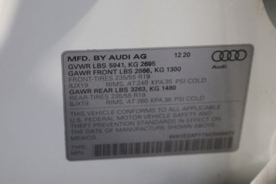 2021 Audi Q5 e 55 Premium Plus quattro