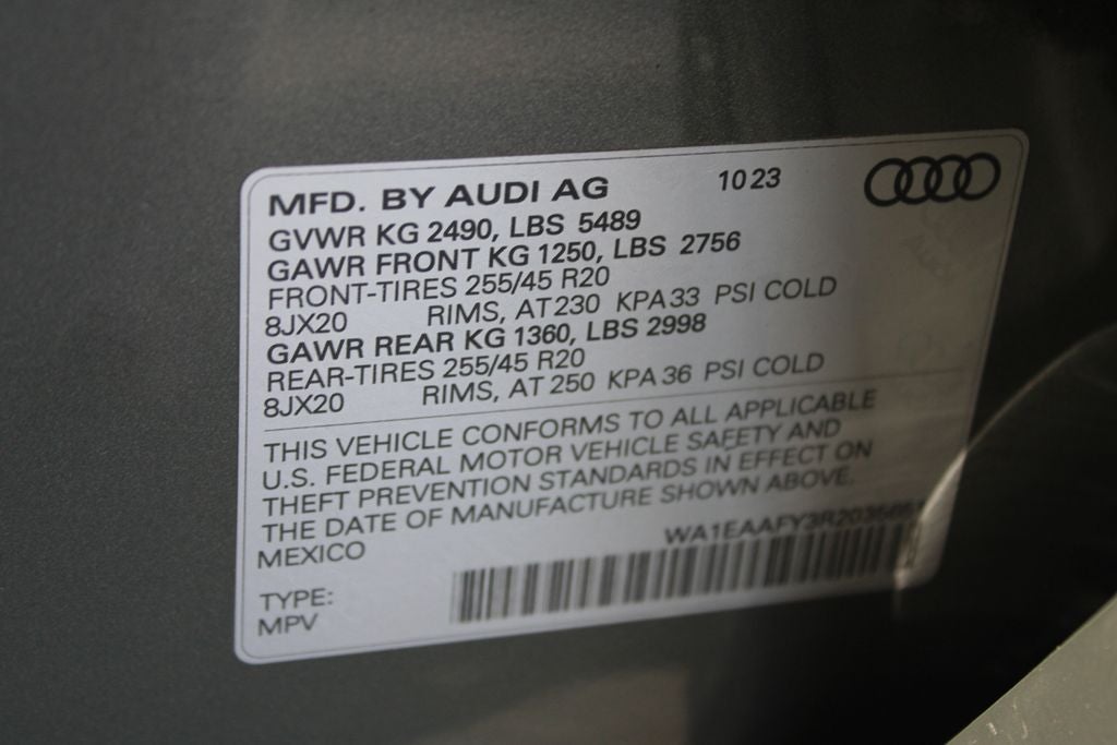 2024 Audi Q5 45 S line Premium quattro