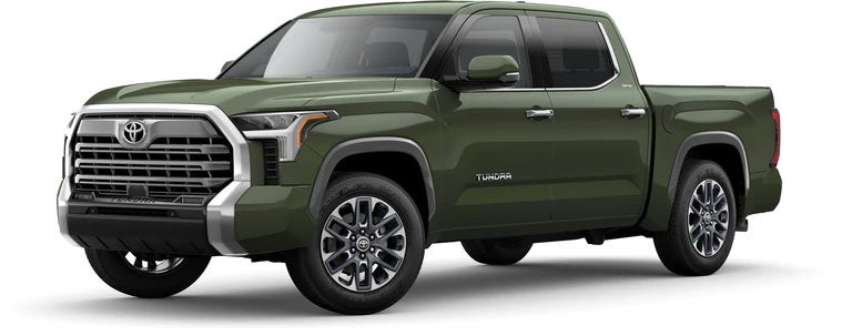 2022 Toyota Tundra Limited in Army Green | Stapp Interstate Toyota in Frederick CO
