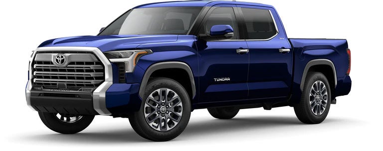 2022 Toyota Tundra Limited in Blueprint | Stapp Interstate Toyota in Frederick CO