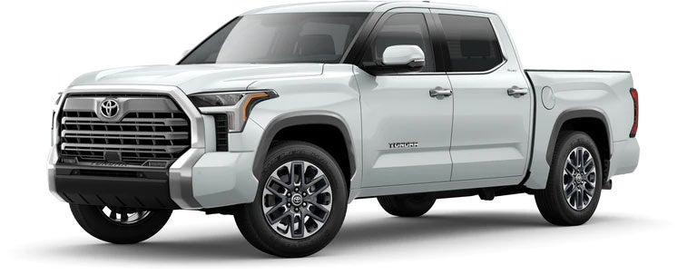 2022 Toyota Tundra Limited in Wind Chill Pearl | Stapp Interstate Toyota in Frederick CO