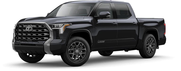 2022 Toyota Tundra in Platinum Midnight Black Metallic | Stapp Interstate Toyota in Frederick CO