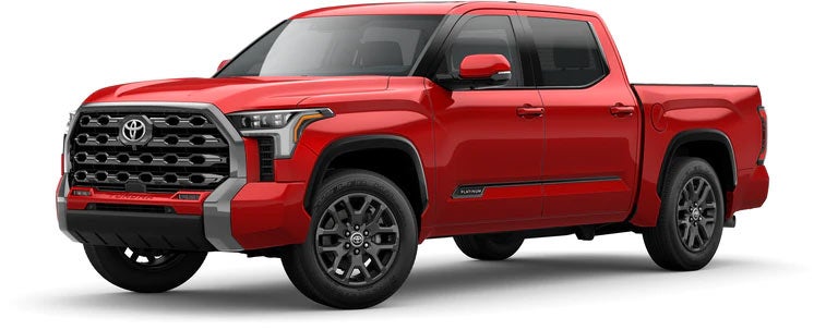 2022 Toyota Tundra in Platinum Supersonic Red | Stapp Interstate Toyota in Frederick CO