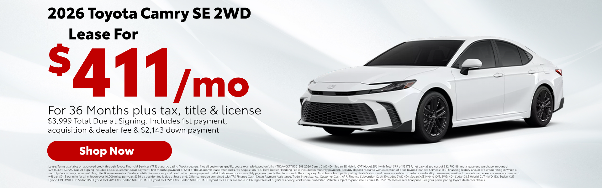 October offer